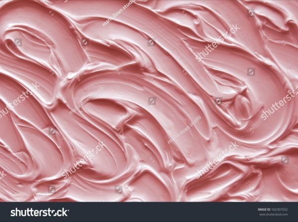 Pink frosting texture